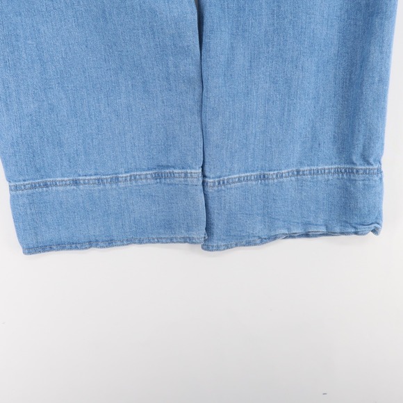 AG Adriano Goldschmied Saige Jeans Womens 26 Blue Wide Leg Crop Mid Rise - Picture 6 of 13